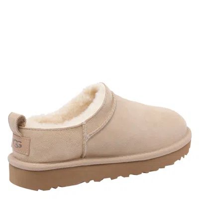 Ugg Mules " Classic Micro" In Neutral