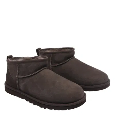 Ugg Stivaletto M Classic Ultra Mini Dusted Cocoa In Brown