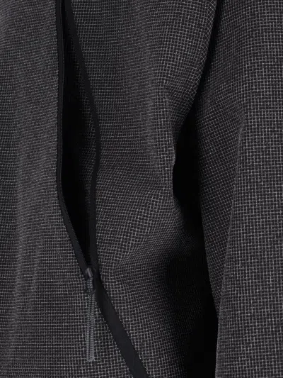 Roa Lamon Reinforced Technical Zip Up Shirt Clothing In Gray