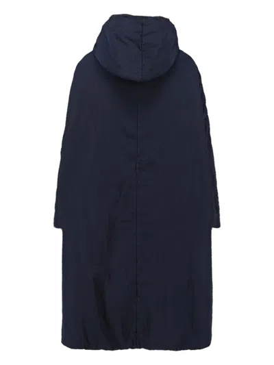 Kimonorain Reversible Coat In Blue