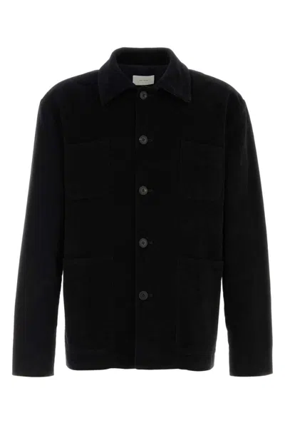 The Row Kian Blazer With Collared Design And Pockets In Black