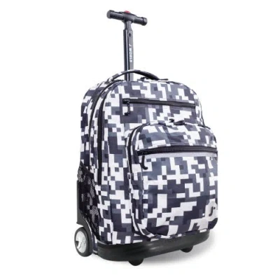J World Sun Dance Laptop 20" Rolling Backpack In Multi