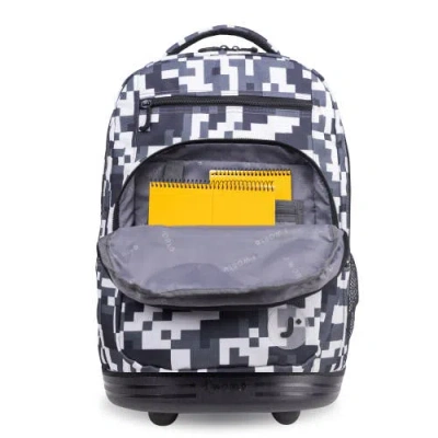 J World Sun Dance Laptop 20" Rolling Backpack In Multi