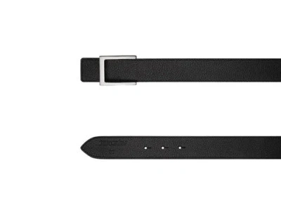Vaincourt Paris Le Galant Leather Belt In Black