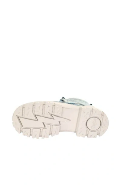 Buffalo Boots Aspha Nc Mid Flat Cut Bootie In Blue