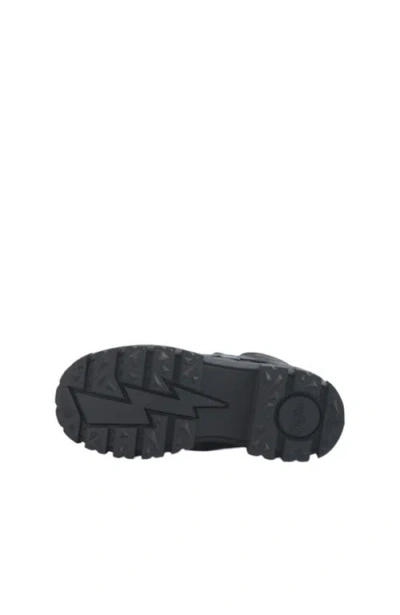 Buffalo Boots Aspha Nc Mid Flat Bootie In Black