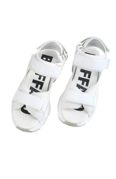 Buffalo Boots Binary 0 Platform Sandal In White