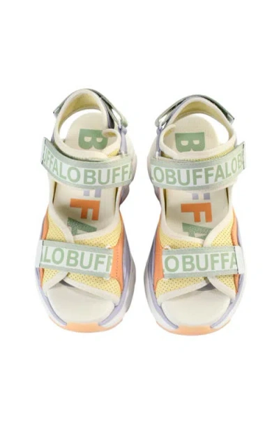 Buffalo Boots Binary 0 Platform Sandal In Multi