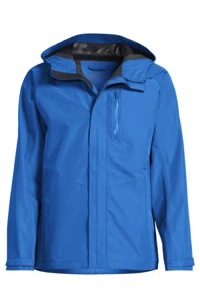 Lands' End Waterproof Rain Jacket In Multi