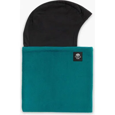 Turtle Fur Fleece Shellaclava Balaclava In Brown