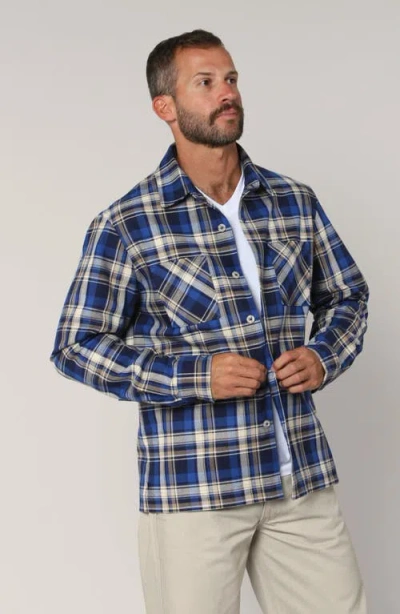 Leisure Lab Outlander Button Up In Blue