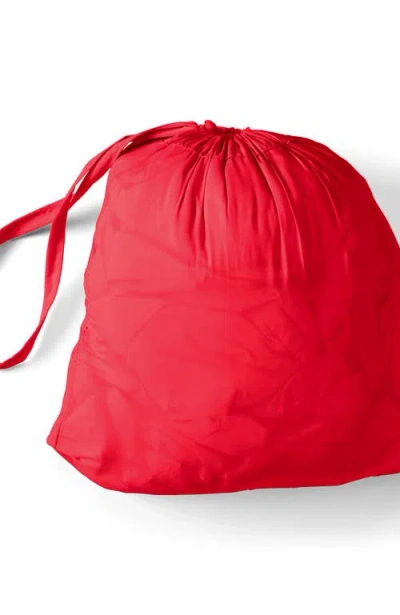 Lands' End Plus Size Wanderweight Packable Print Down Jacket In Red