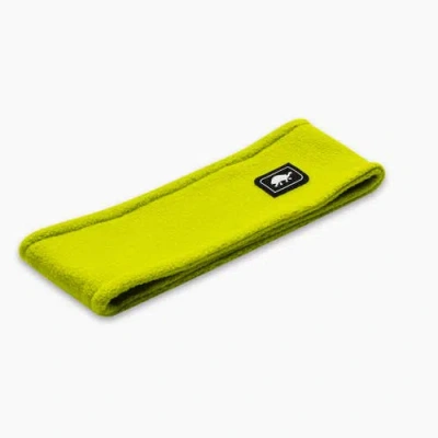 Turtle Fur Double-layer Fleece Headband In Green