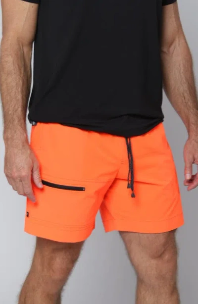 Leisure Lab Ripstop Sport Short In Red