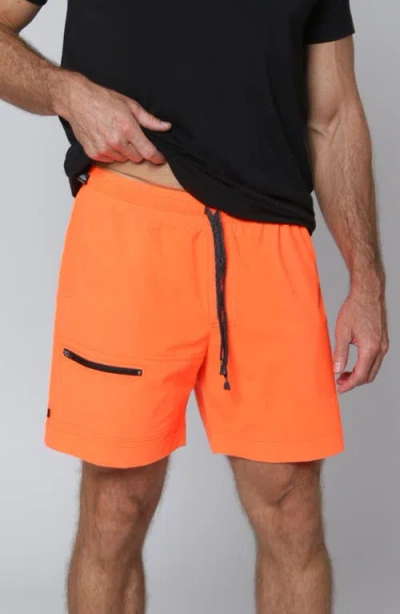 Leisure Lab Ripstop Sport Short In Red