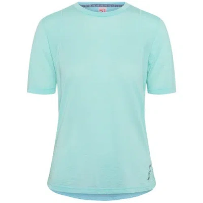 Kari Traa Embla Wool T-shirt In Blue