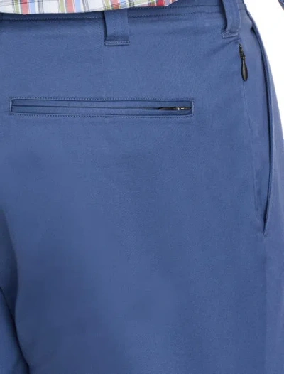 Oak Hill By Dxl Big & Tall Straight-fit Tech Pants In Blue