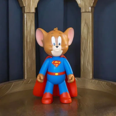 Leblon Delienne Jerry Of Tom & Jerry Super Pop In Superman Costume Figurine In Multi
