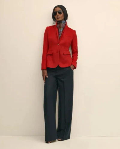 Brooks Brothers Cashmere Two-button Jacket In Red