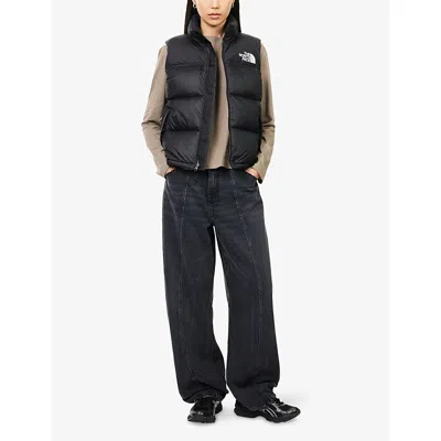 The North Face 1996 Retro Nuptse Puffer Vest In Black