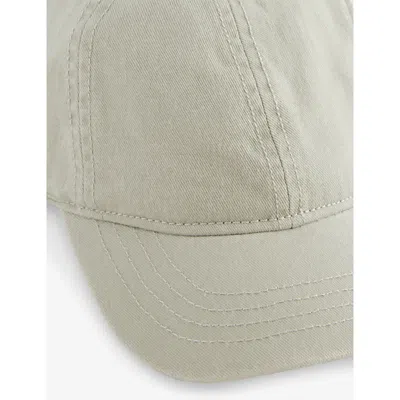 H&m Adorables Green Dusty Light Muscot Cotton-canvas Cap In Purple