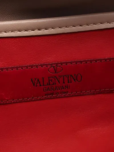 Pre-owned Valentino Garavani 2000s Rockstud Quilted Shoulder Bag In Pink