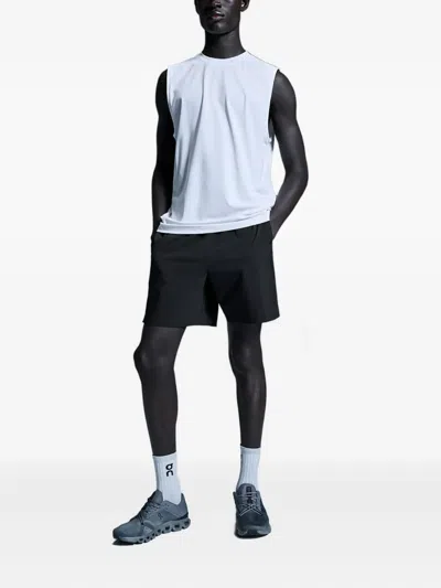 On Running Focus Drawstring Shorts In Black