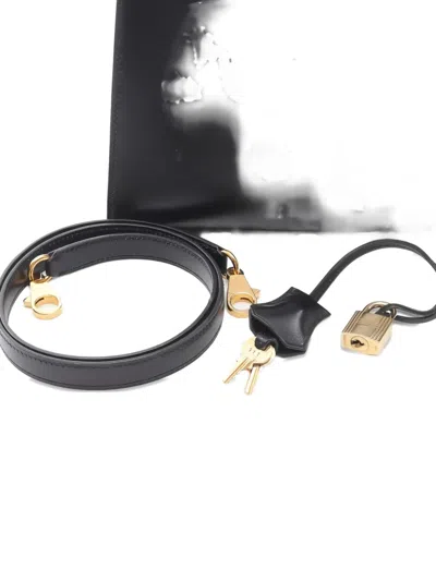 Pre-owned Hermes 1999 Kelly 32 Handbag In Black