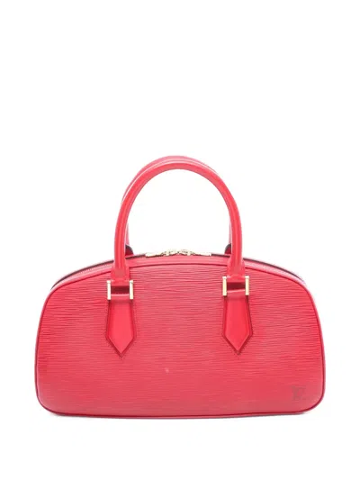 Pre-owned Louis Vuitton 1997 Jasmine Handbag In Red