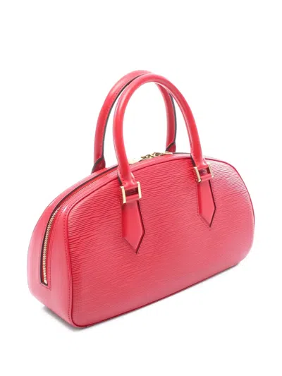 Pre-owned Louis Vuitton 1997 Jasmine Handbag In Red