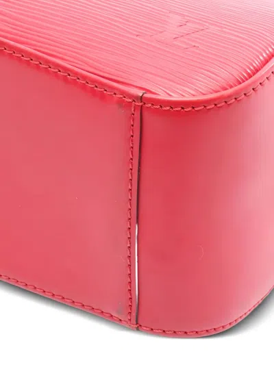Pre-owned Louis Vuitton 1997 Jasmine Handbag In Red