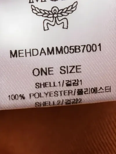 Pre-owned Mcm 2020s Monogram-pattern Reversible Bucket Hat In Black