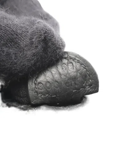 Pre-owned Hermes 2025 Evelyn Tmp Perforated Shoulder Bag In Black