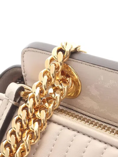 Pre-owned Fendi 2000s Dotcom Click Shoulder Bag In Neutral