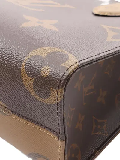 Pre-owned Louis Vuitton 2021 On-the-go Pm Handbag In Brown