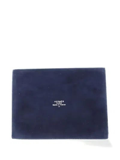 Pre-owned Hermes 2010 Pégase Tray In White