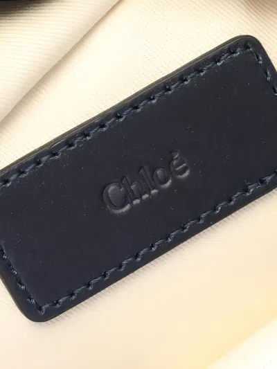 Pre-owned Chloé 2020's Logo-strap Rucksack In Neutral