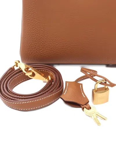 Pre-owned Hermes 2023 Kelly 28 Tote Bag In Brown