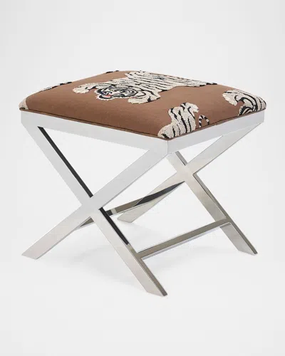 Massoud Ellie Chrome X-bench In Brown