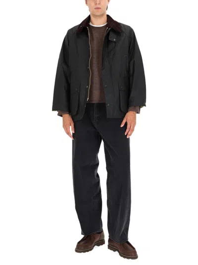 Barbour Os Bedale Waxed Jacket In Multi