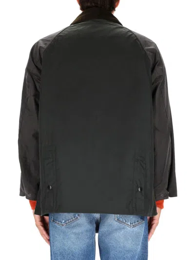 Barbour Patchwork Bedale Waxed Jacket In Multi