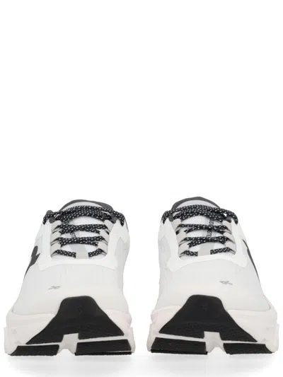 On Running Cloudmonster Sneakers With Technical Fabric Upper And Ultralight Sole In White