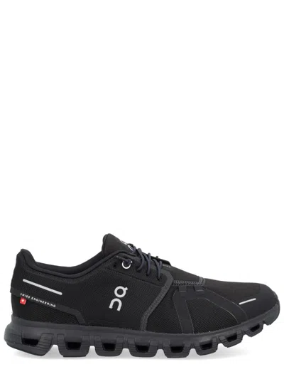 On Running Cloud 6 Sneakers With Bio-attributed Zero-gravity Foam Midsole In Black