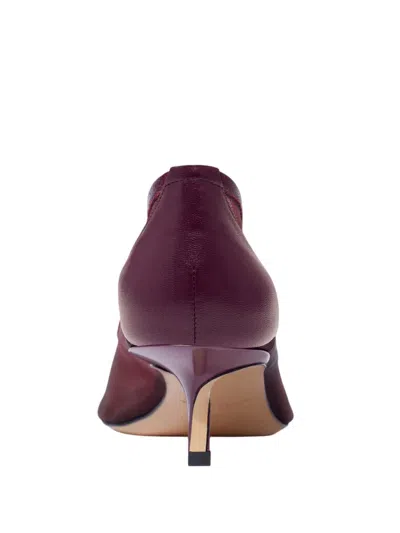 Jacquemus Tourni Low-heeled Pumps In Purple