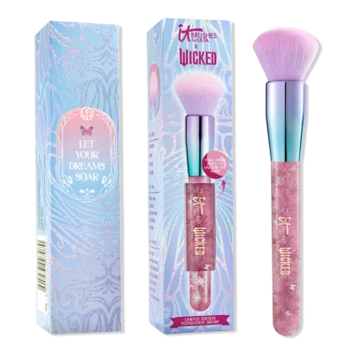 It Cosmetics It Brushes For Ulta X Wicked Limited-edition Glinda Foundation Brush In Purple