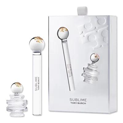 Tory Burch Sublime Eau De Parfum Travel Spray Set In Transparent