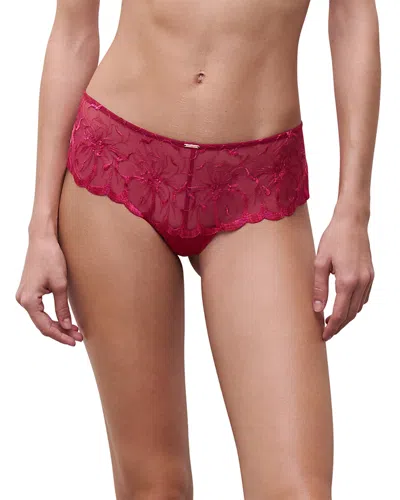 Chantelle Fleur Hipster In Red