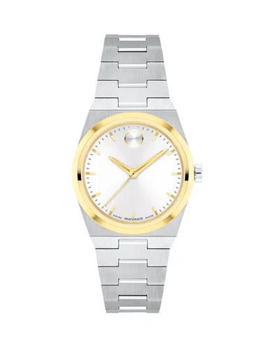 Movado Bold Quest Mini Watch, 28mm In Silver