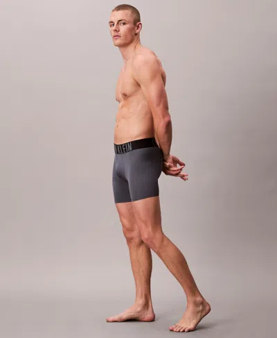 Calvin Klein Men's 3-pack Intense Power Micro Boxer Briefs In Black