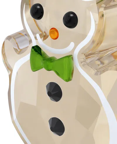 Swarovski Holiday Cheers Gingerbread Ornament Set In Neutral